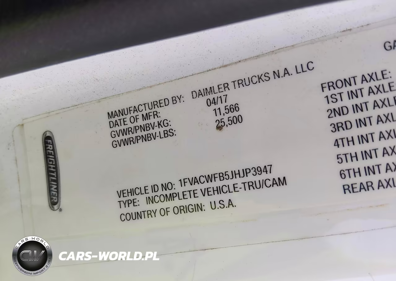 2018 Freightliner M2 106 VIN:1FVACWFB5JHJP3947 - 8