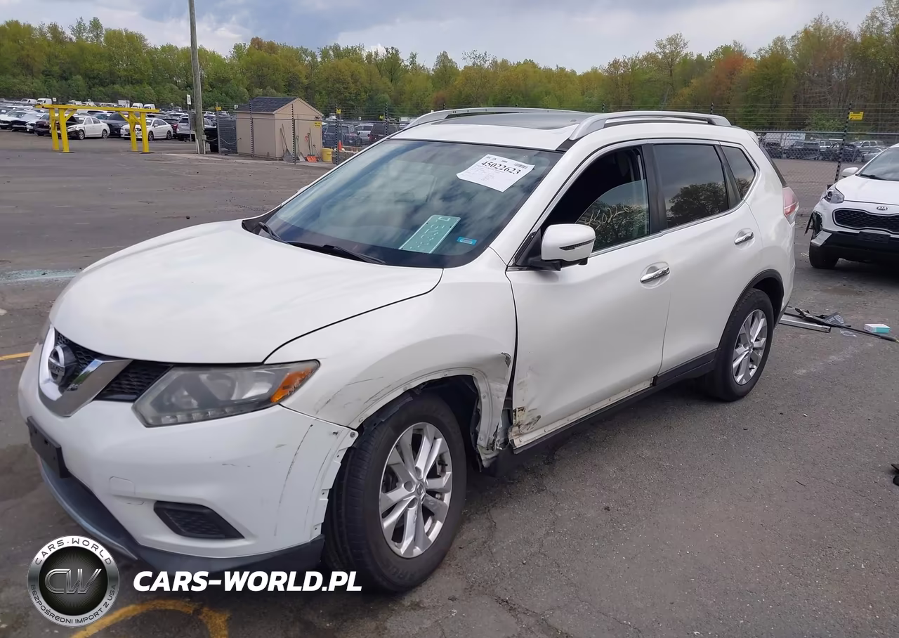 2016 Nissan Rogue Sv VIN:5N1AT2MV7GC857725 - 2