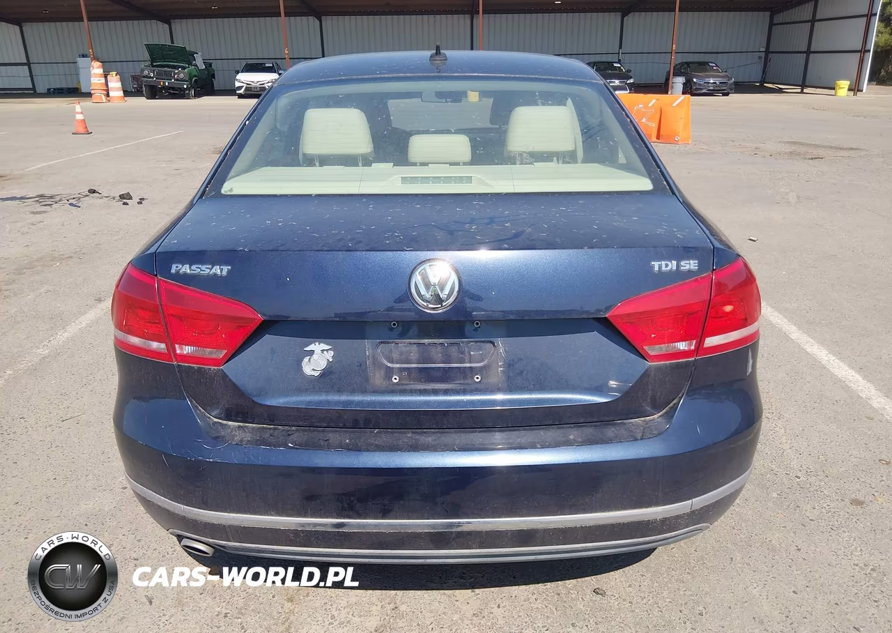 2015 Volkswagen Passat 2.0L Tdi Se VIN:1VWBV7A37FC057117 - 16