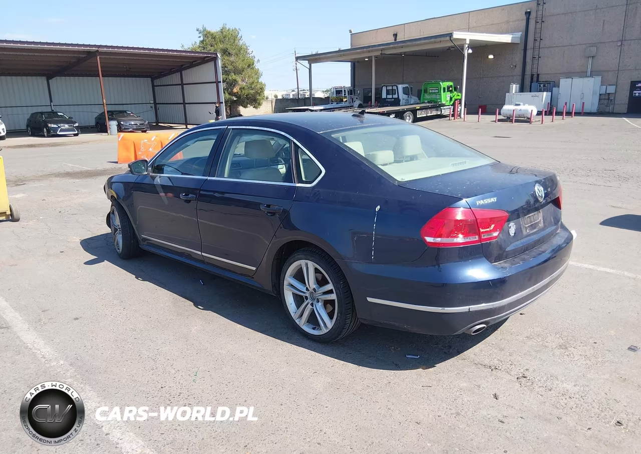 2015 Volkswagen Passat 2.0L Tdi Se VIN:1VWBV7A37FC057117 - 3
