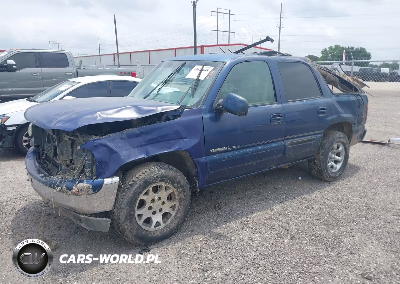 2001 GMC Yukon Slt VIN:1GKEC13T11J185670 - 2