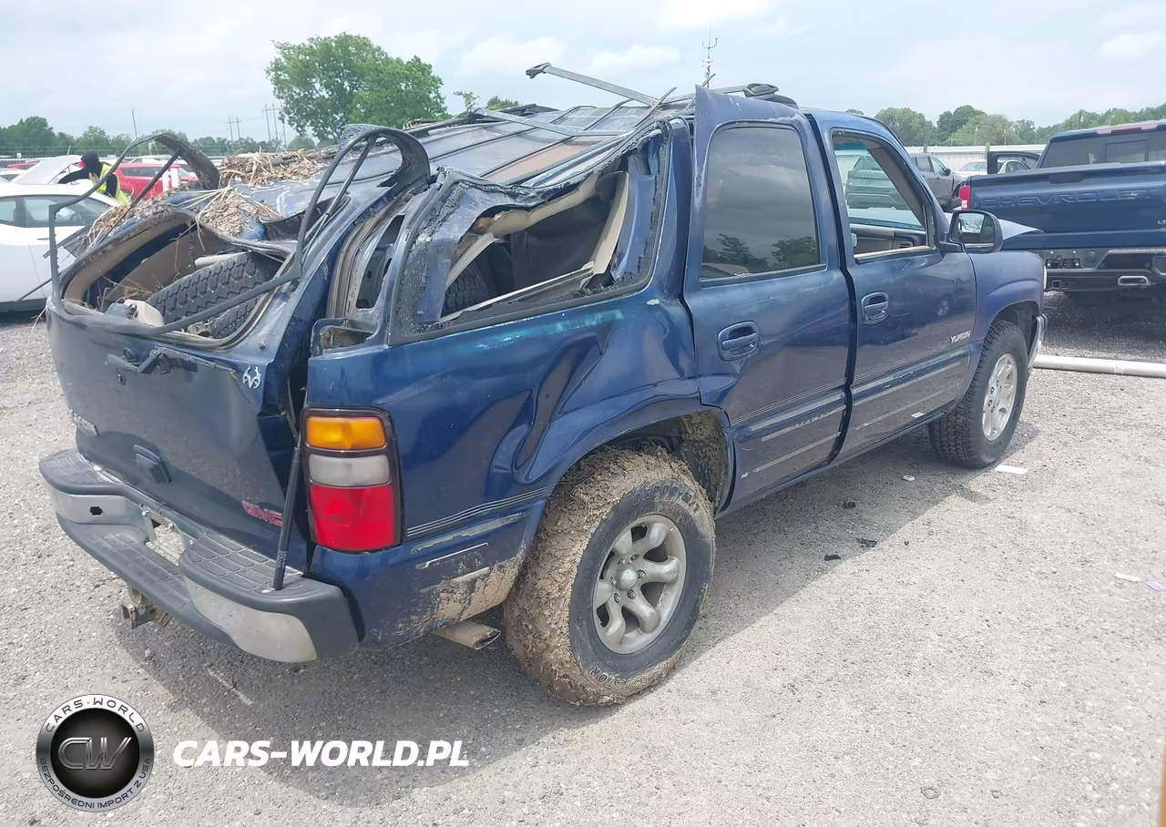 2001 GMC Yukon Slt VIN:1GKEC13T11J185670 - 4