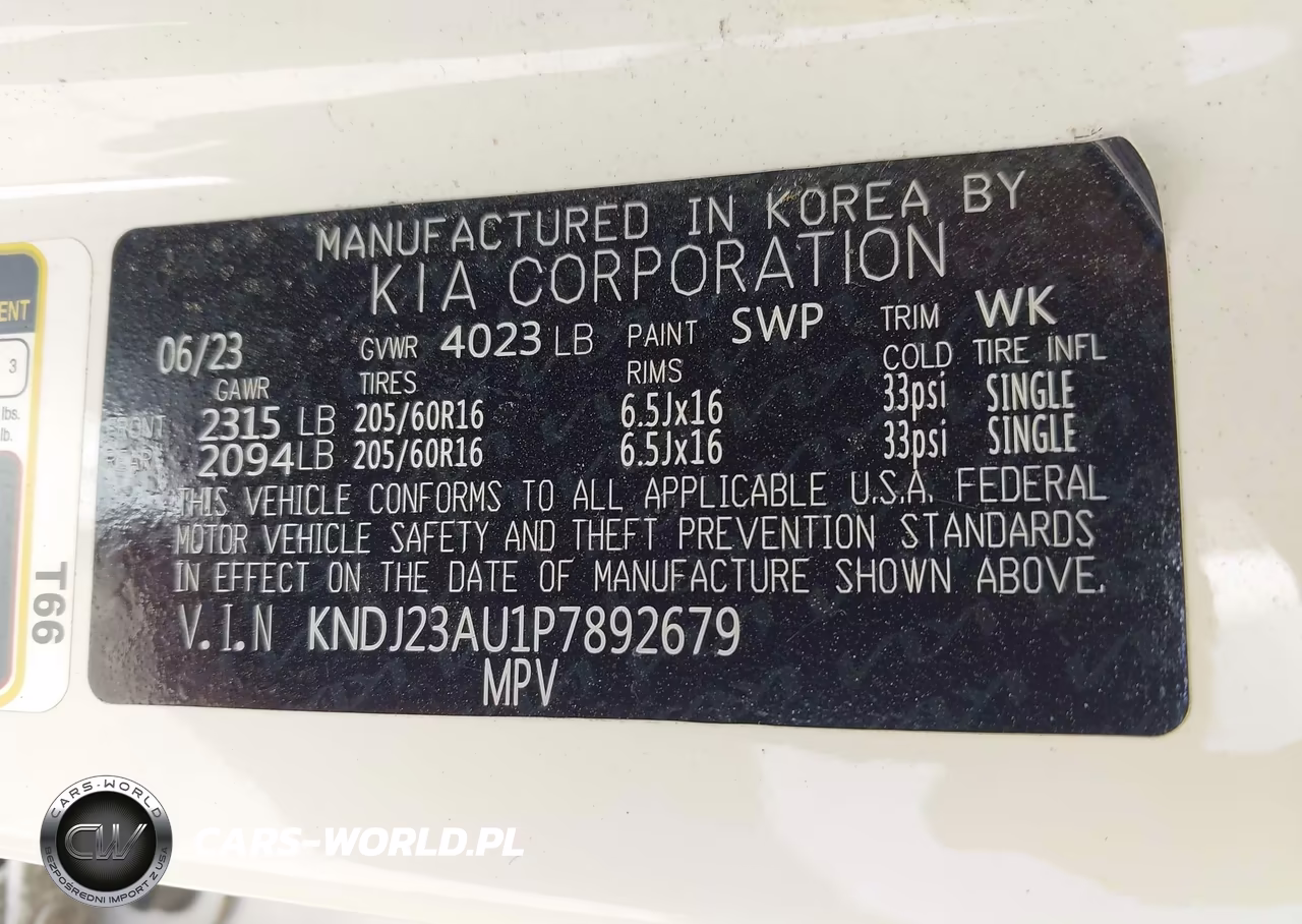 2023 Kia Soul Lx VIN:KNDJ23AU1P7892679 - 9