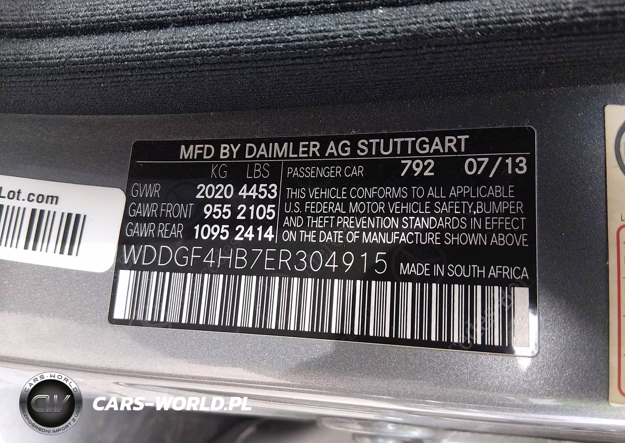 2014 Mercedes-Benz C 250 Sport VIN:WDDGF4HB7ER304915 - 9