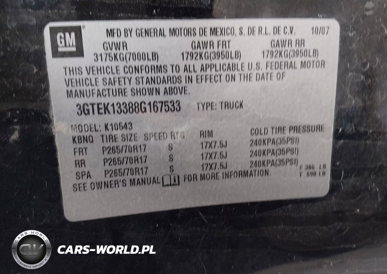 2008 GMC Sierra 1500 Sle1 VIN:3GTEK13388G167533 - 9