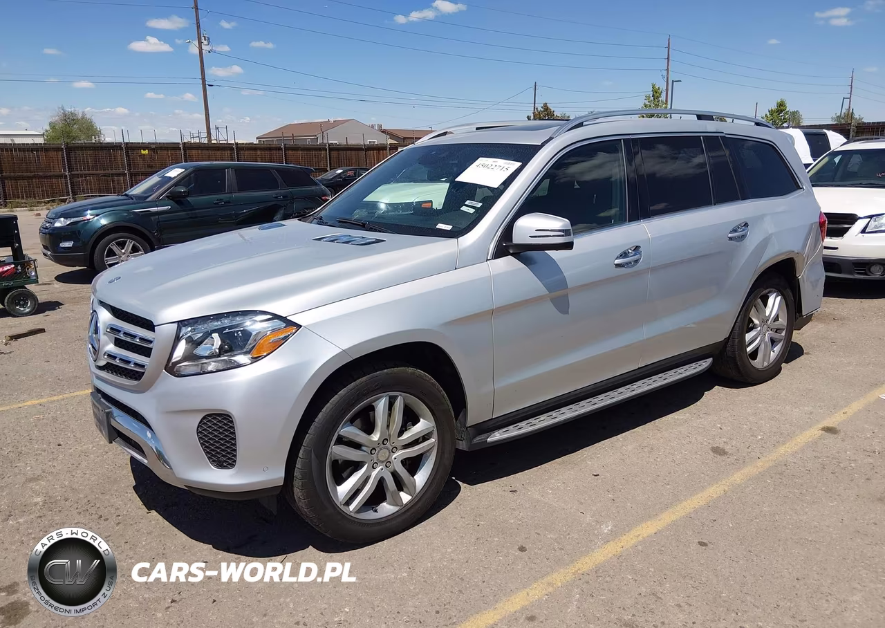 2017 Mercedes-Benz Gls 450 4Matic VIN:4JGDF6EE7HA866562 - 2