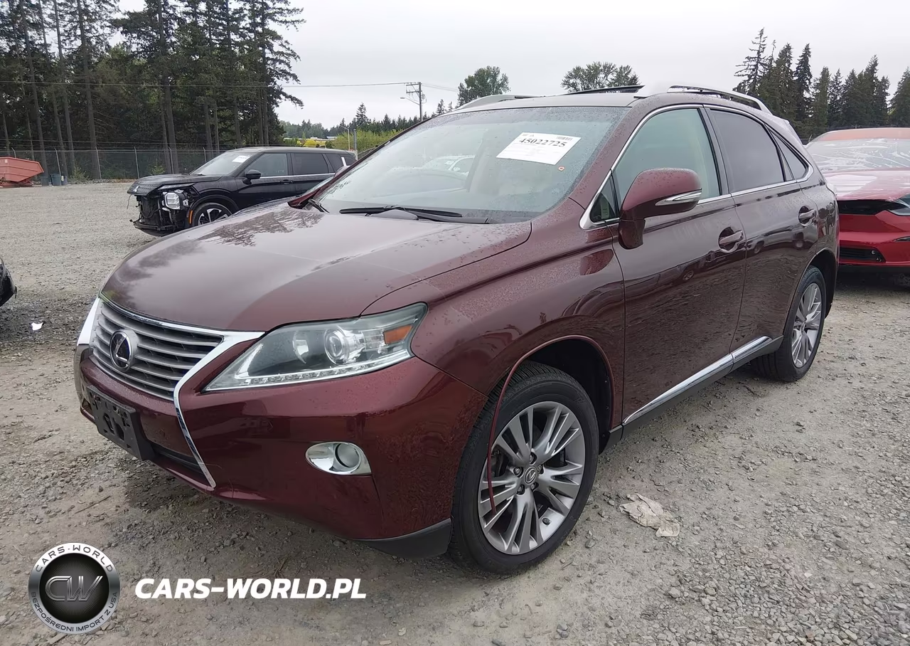 2013 Lexus Rx 350 VIN:2T2BK1BAXDC223197 - 2
