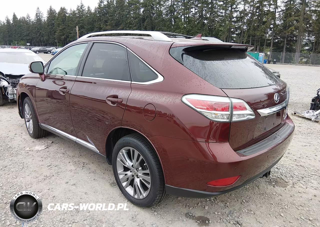 2013 Lexus Rx 350 VIN:2T2BK1BAXDC223197 - 3