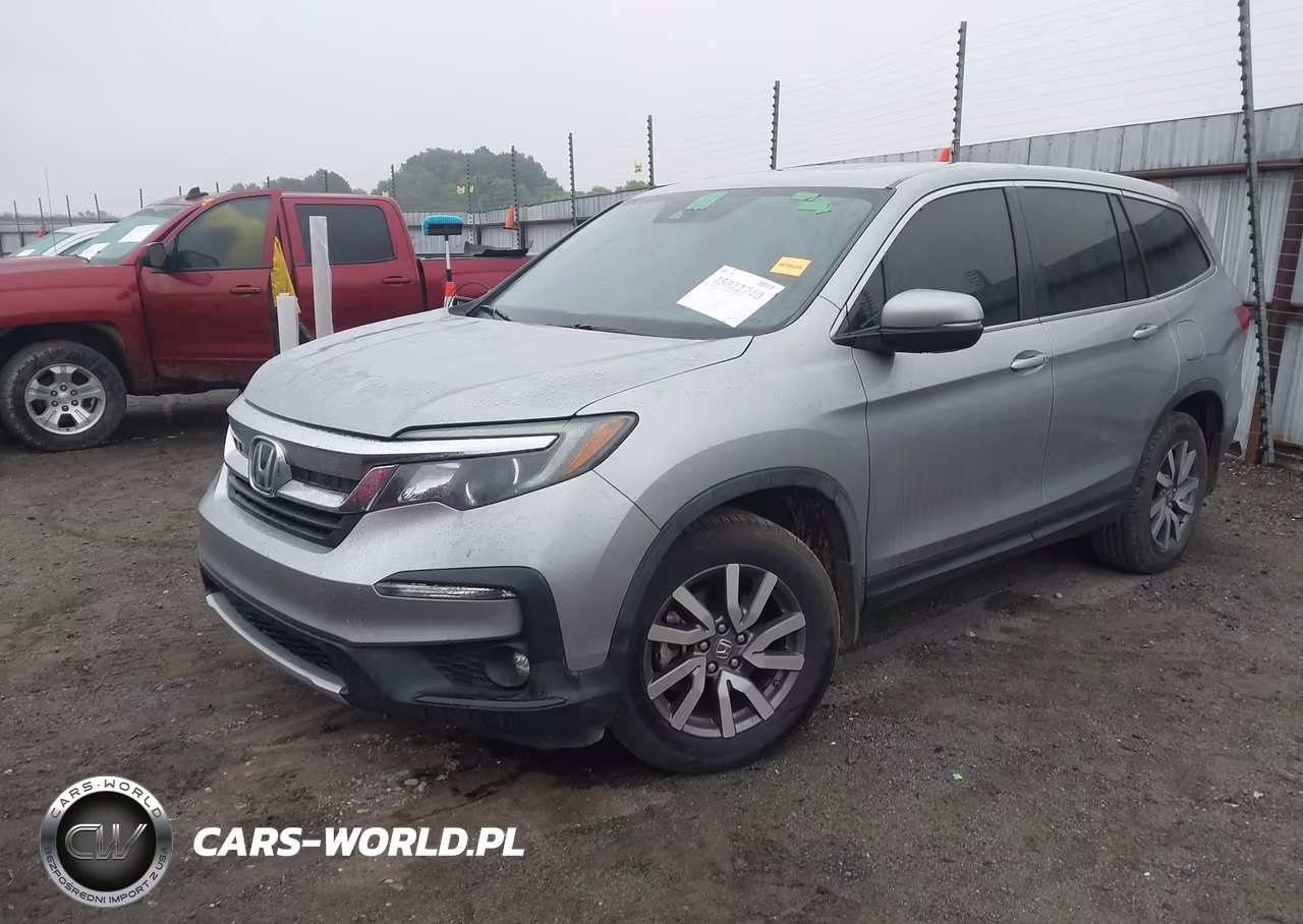 2019 Honda Pilot Ex-L VIN:5FNYF5H54KB041945 - 2