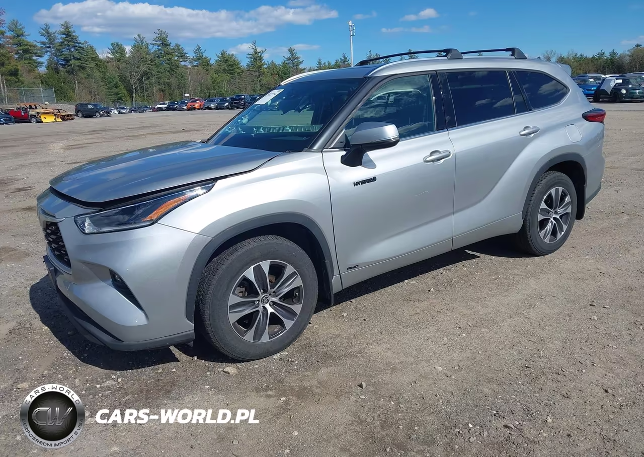 2021 Toyota Highlander Hybrid Xle VIN:5TDGBRCH8MS064045 - 2