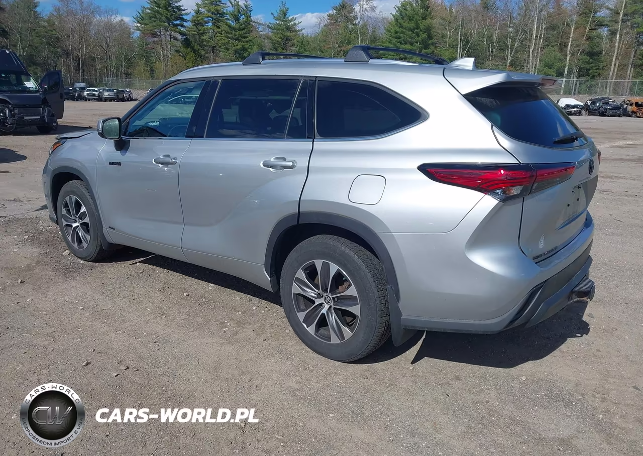 2021 Toyota Highlander Hybrid Xle VIN:5TDGBRCH8MS064045 - 3