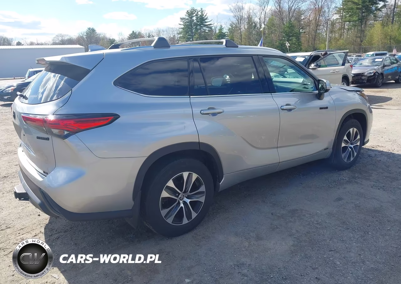 2021 Toyota Highlander Hybrid Xle VIN:5TDGBRCH8MS064045 - 4