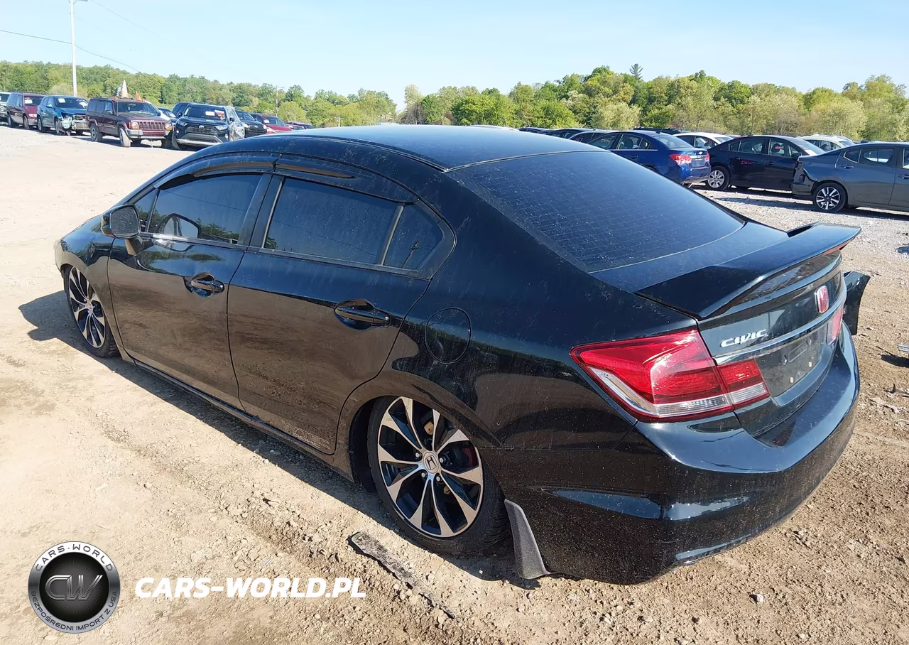 2013 Honda Civic Si VIN:2HGFB6E55DH709196 - 3