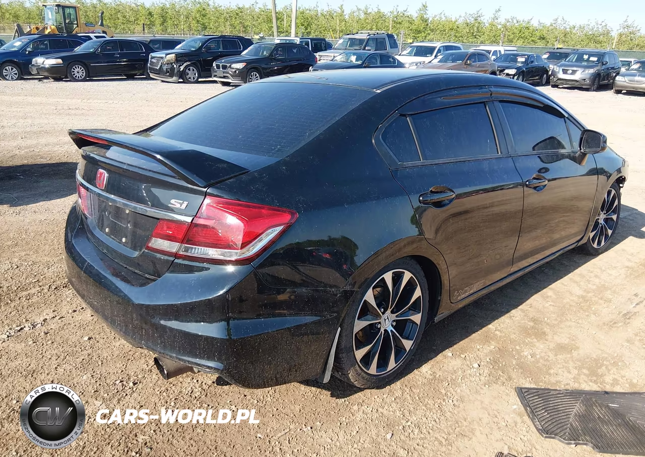 2013 Honda Civic Si VIN:2HGFB6E55DH709196 - 4