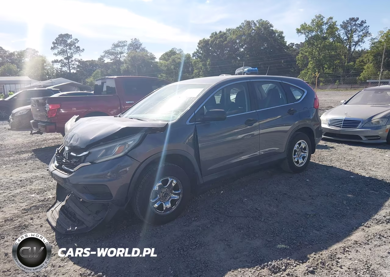 2015 Honda Cr-V Lx VIN:5J6RM4H3XFL079535 - 2