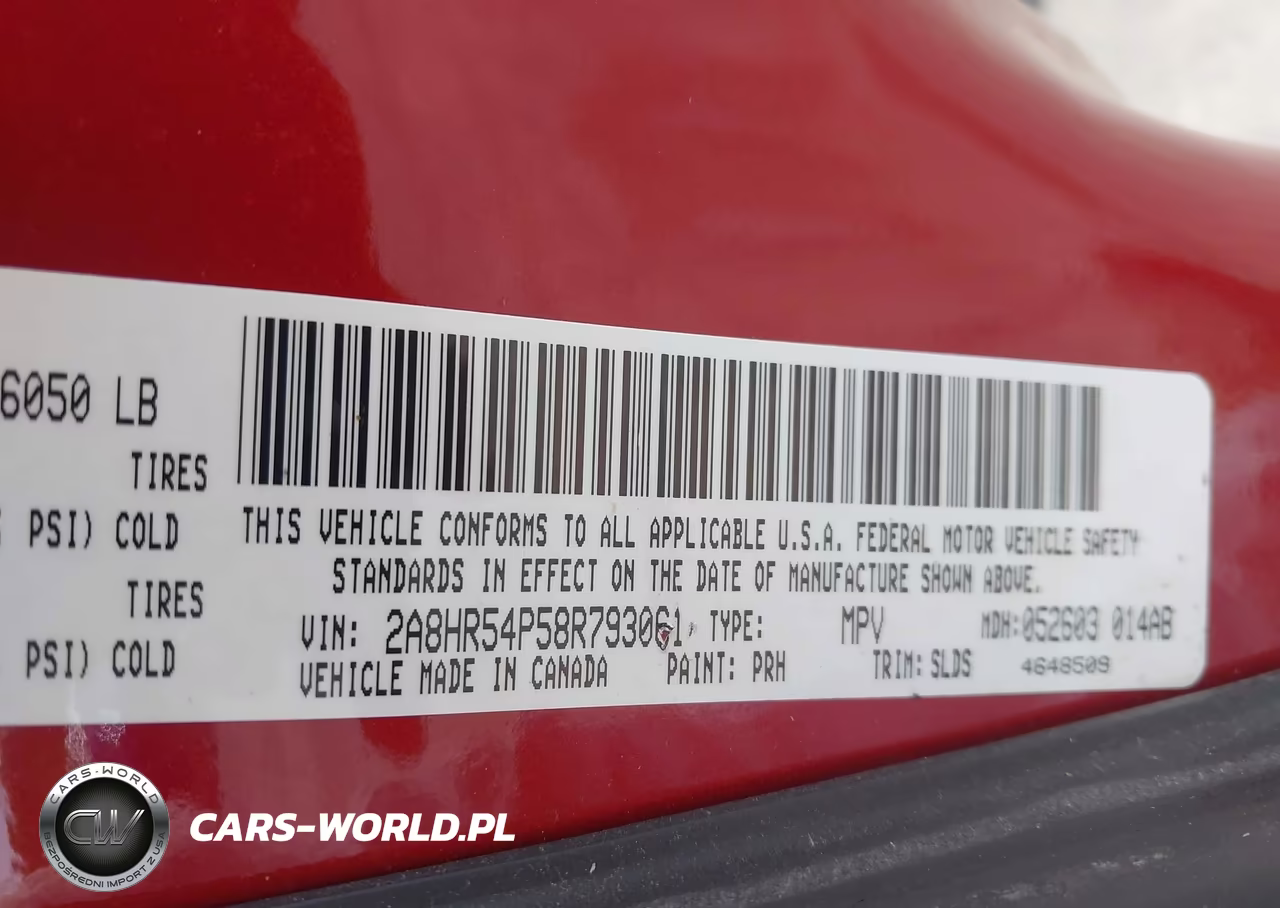 2008 Chrysler Town & Country Touring VIN:2A8HR54P58R793061 - 9