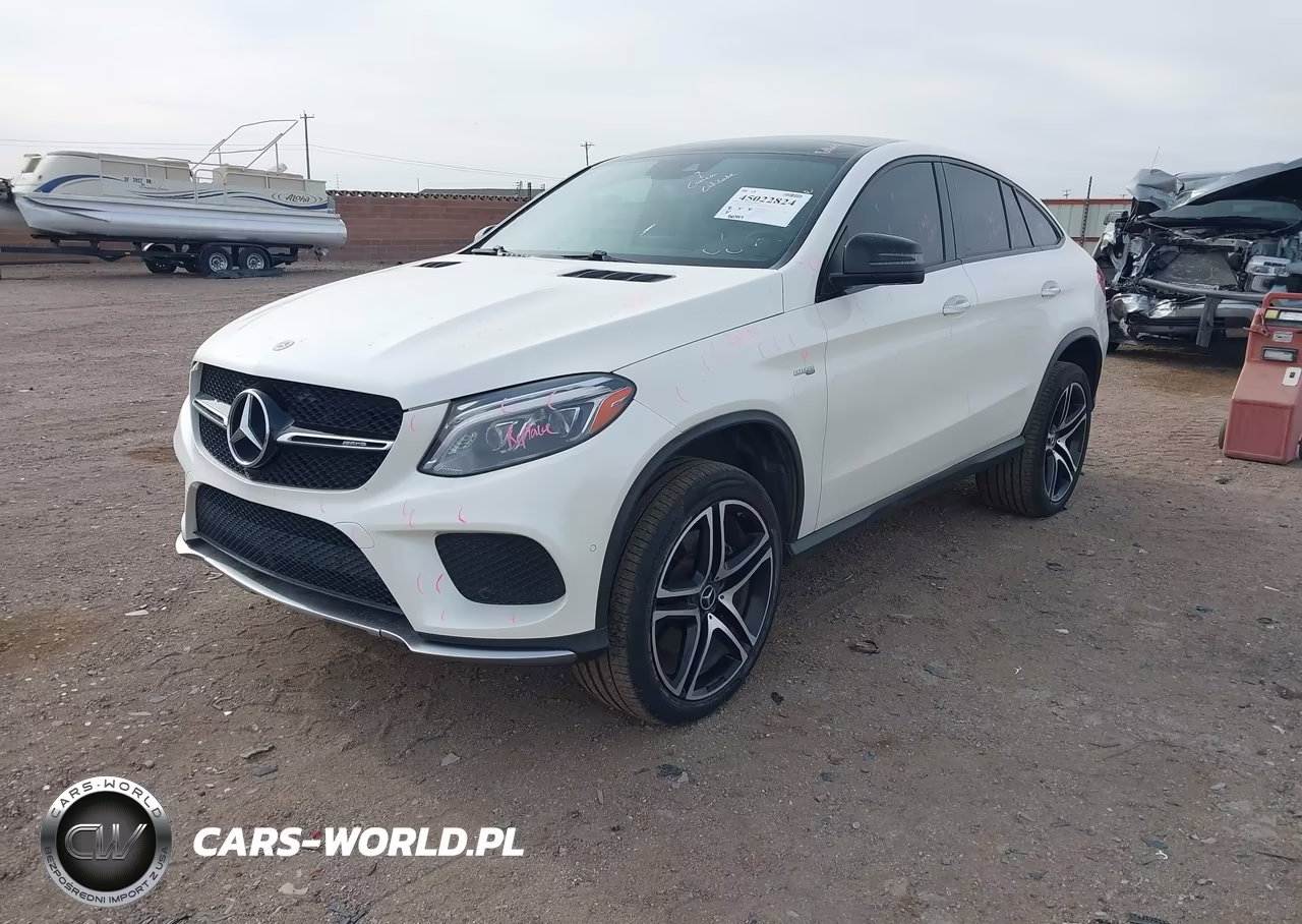 2017 Mercedes-Benz Amg Gle 43 Coupe 4Matic VIN:4JGED6EB7HA082902 - 2