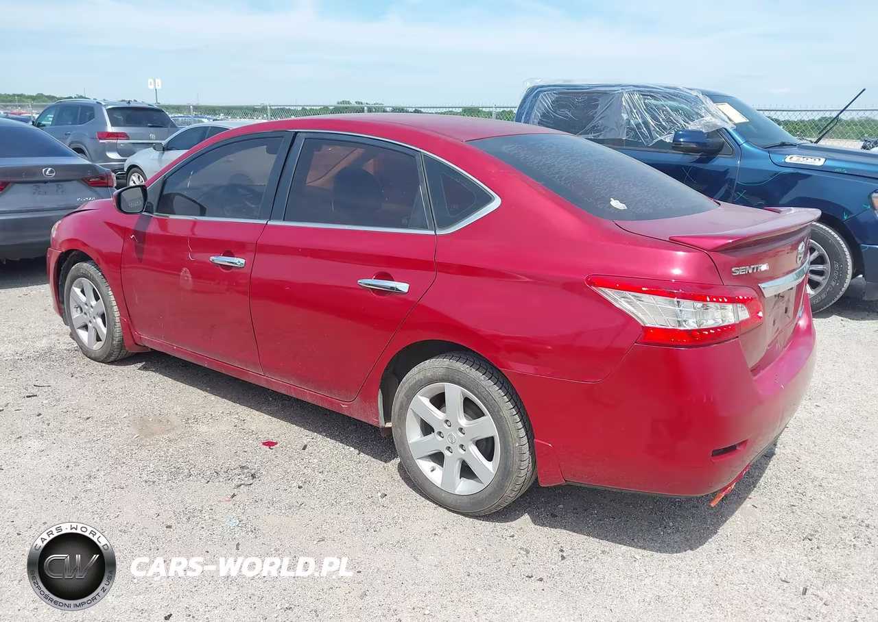 2014 Nissan Sentra S VIN:3N1AB7AP1EL685139 - 3