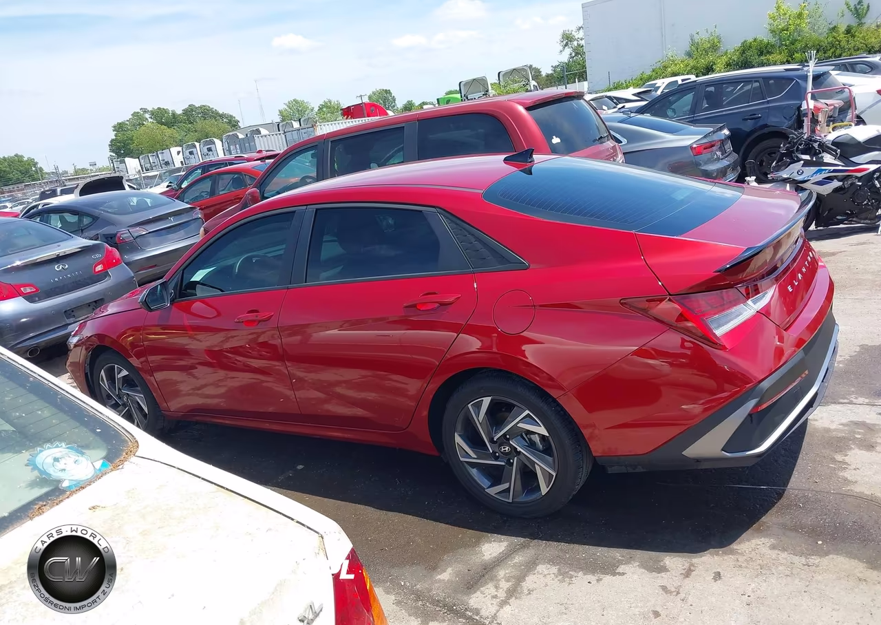 2025 Hyundai Elantra Hybrid Sel Sport VIN:KMHLM4DJ7SU122891 - 14