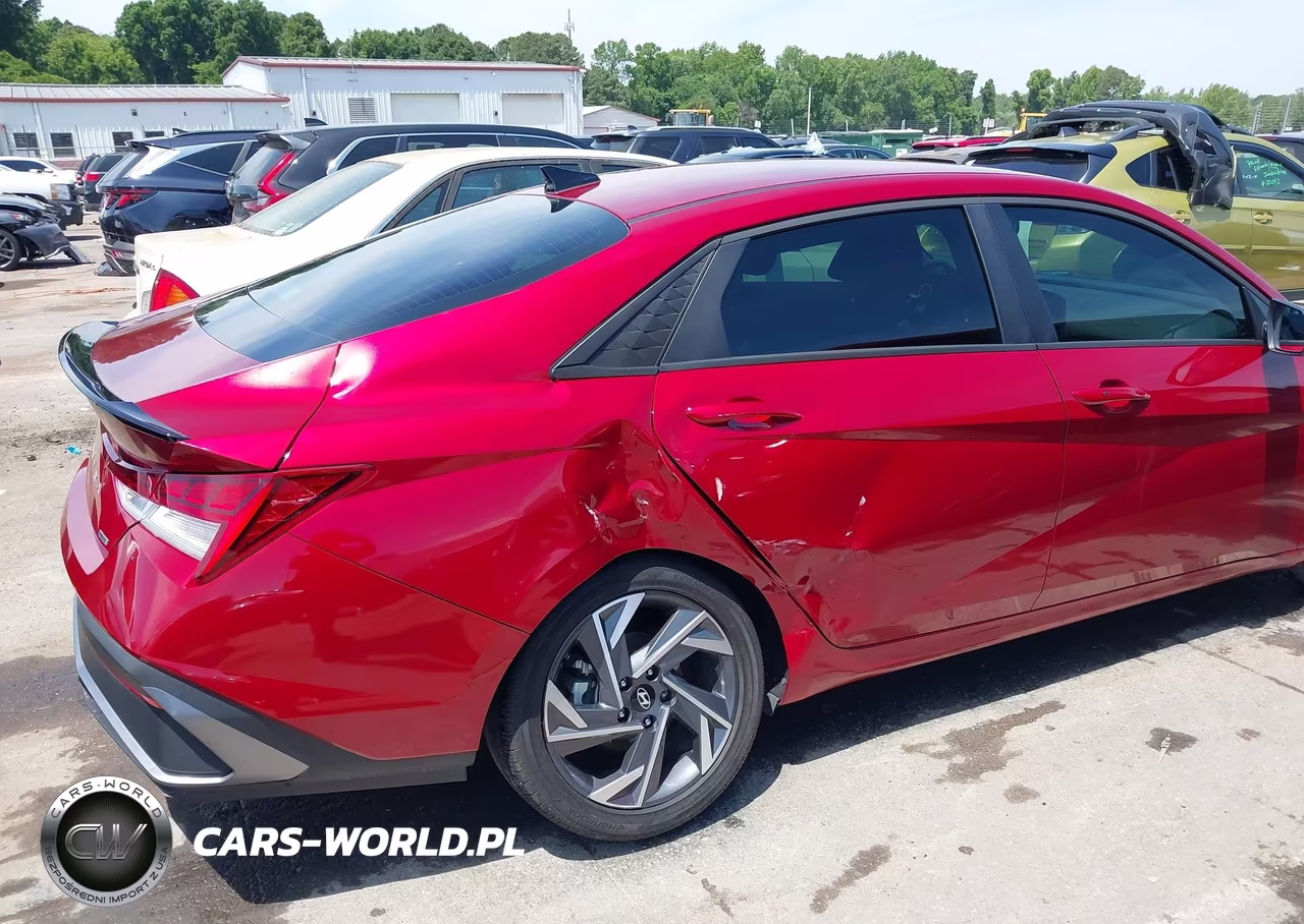 2025 Hyundai Elantra Hybrid Sel Sport VIN:KMHLM4DJ7SU122891 - 6