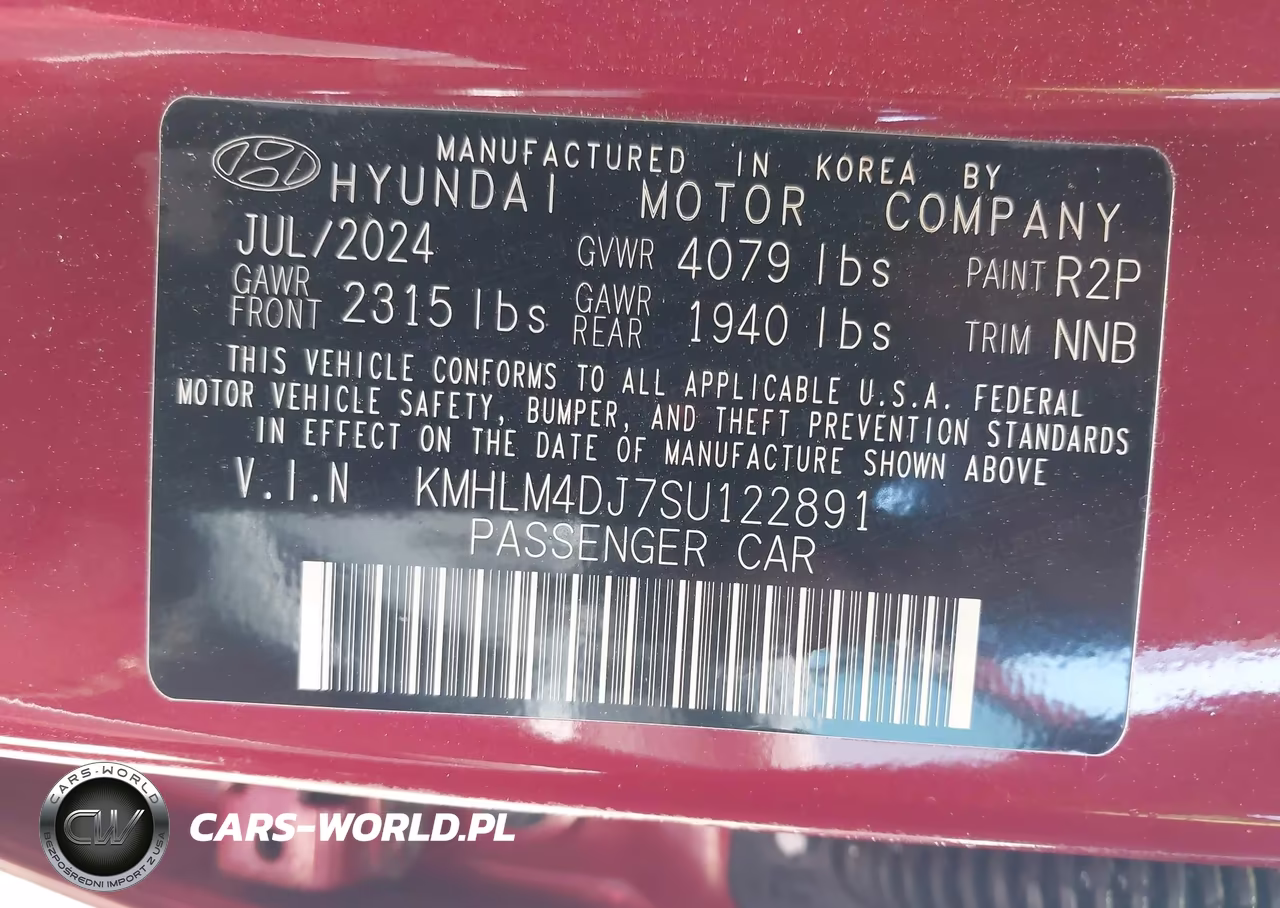2025 Hyundai Elantra Hybrid Sel Sport VIN:KMHLM4DJ7SU122891 - 9