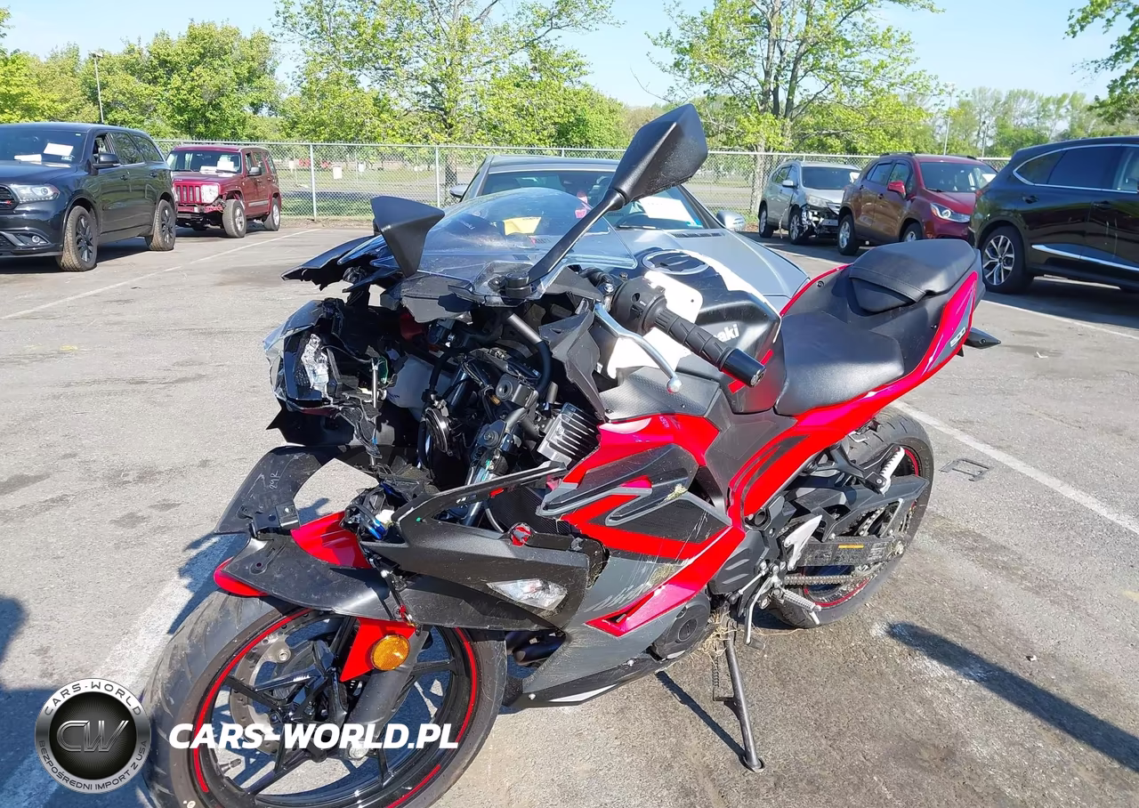 2025 Kawasaki Ex500 VIN:ML5EXGG15SDA50023 - 2