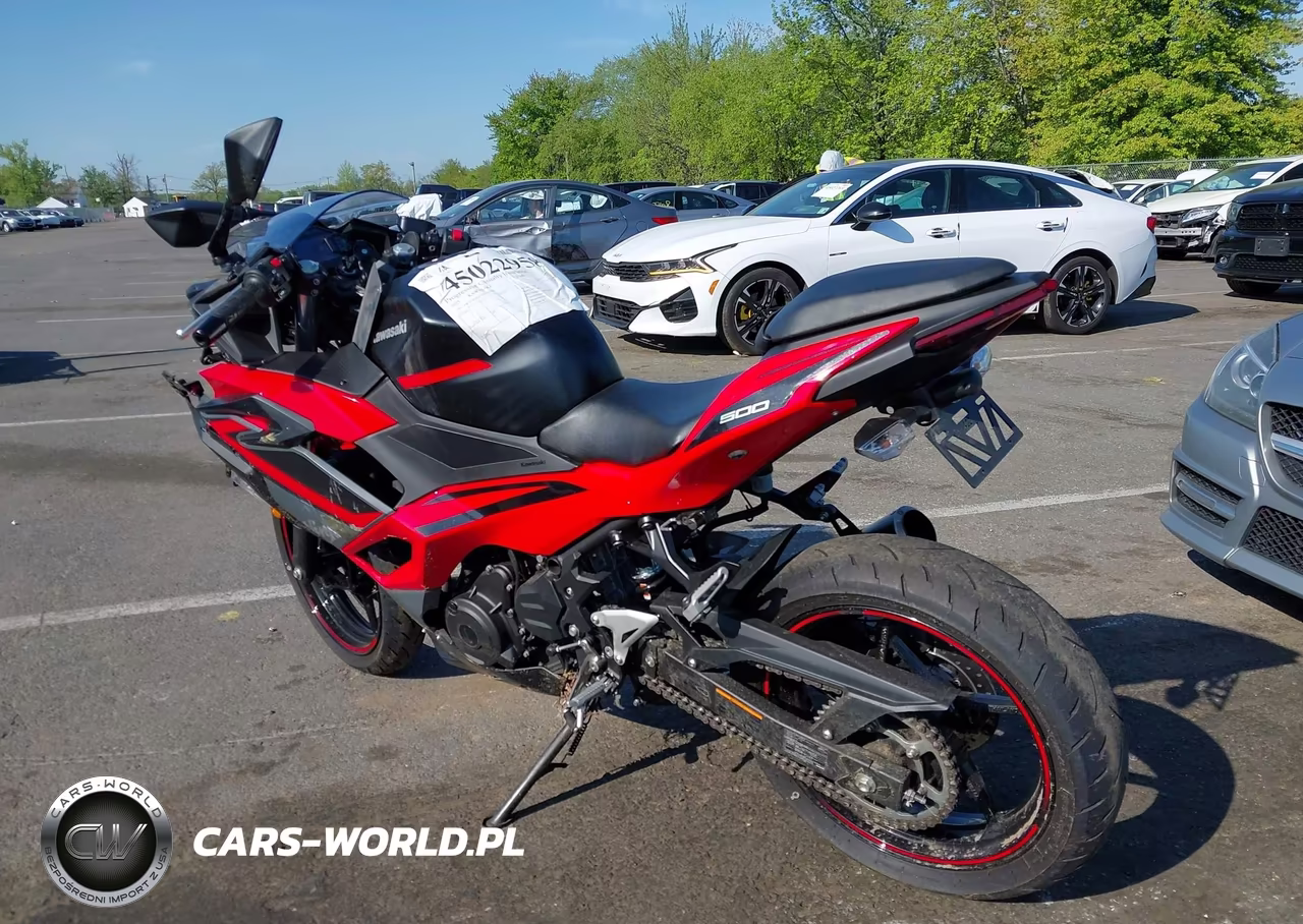 2025 Kawasaki Ex500 VIN:ML5EXGG15SDA50023 - 3