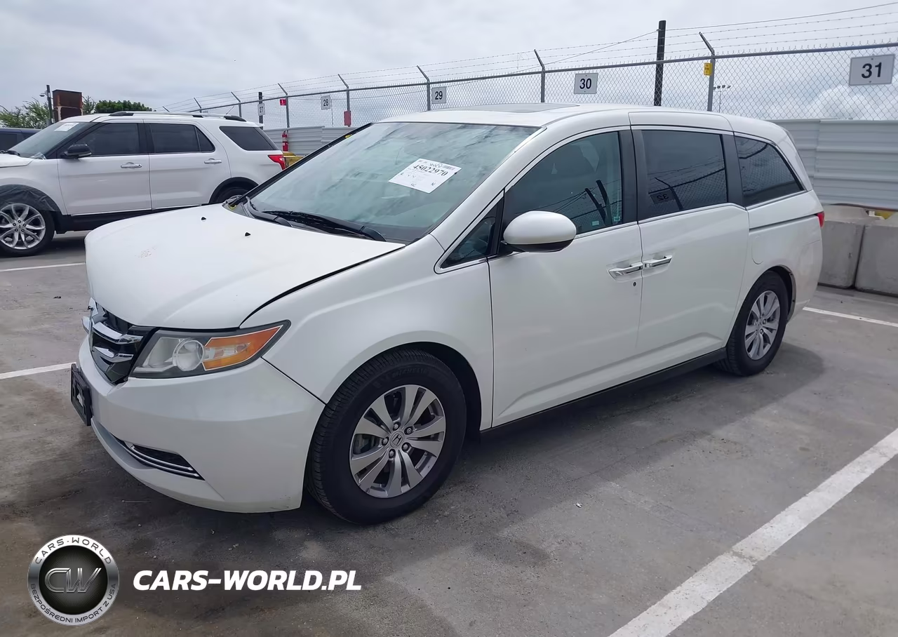 2015 Honda Odyssey Ex-L VIN:5FNRL5H66FB121081 - 2