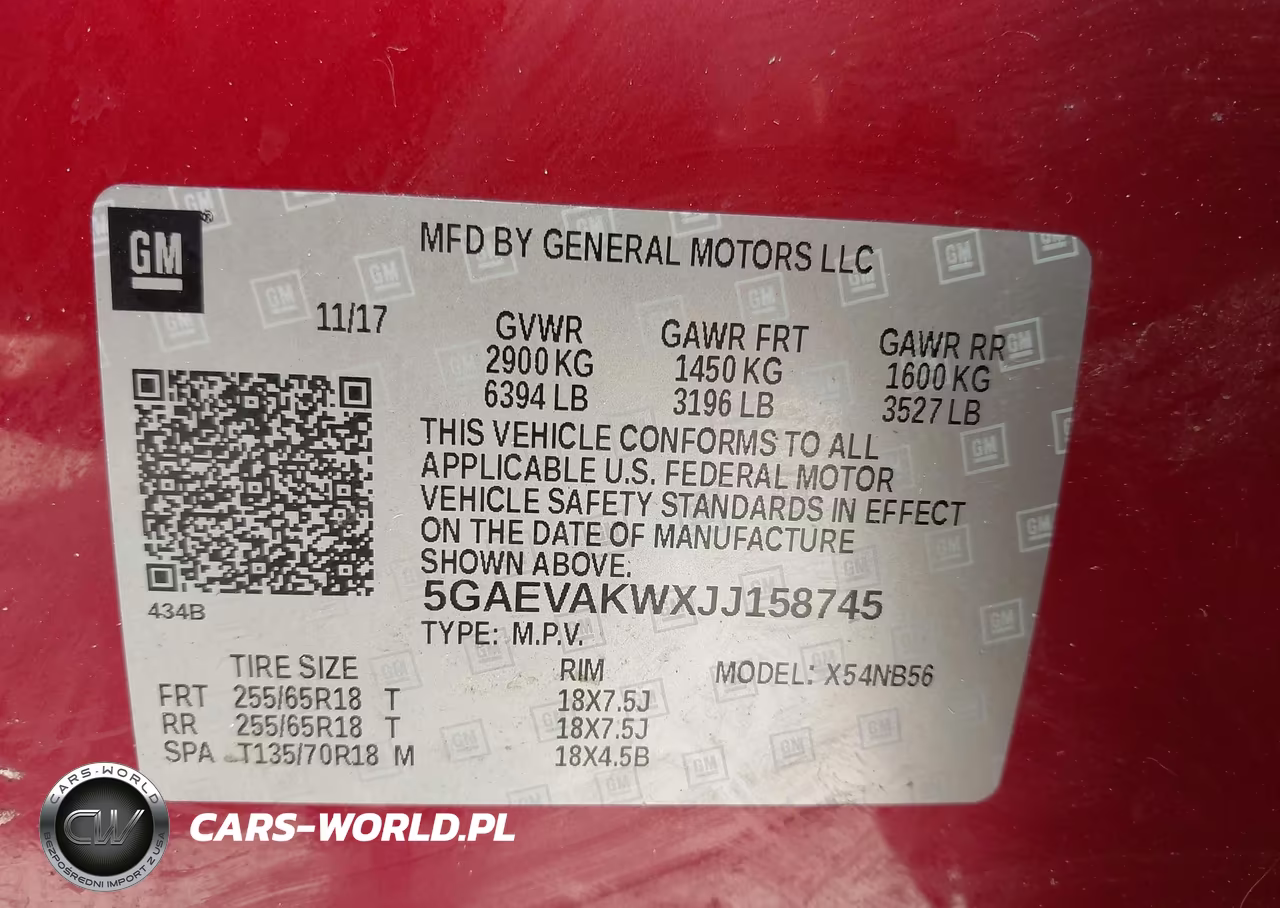 2018 Buick Enclave Essence VIN:5GAEVAKWXJJ158745 - 9