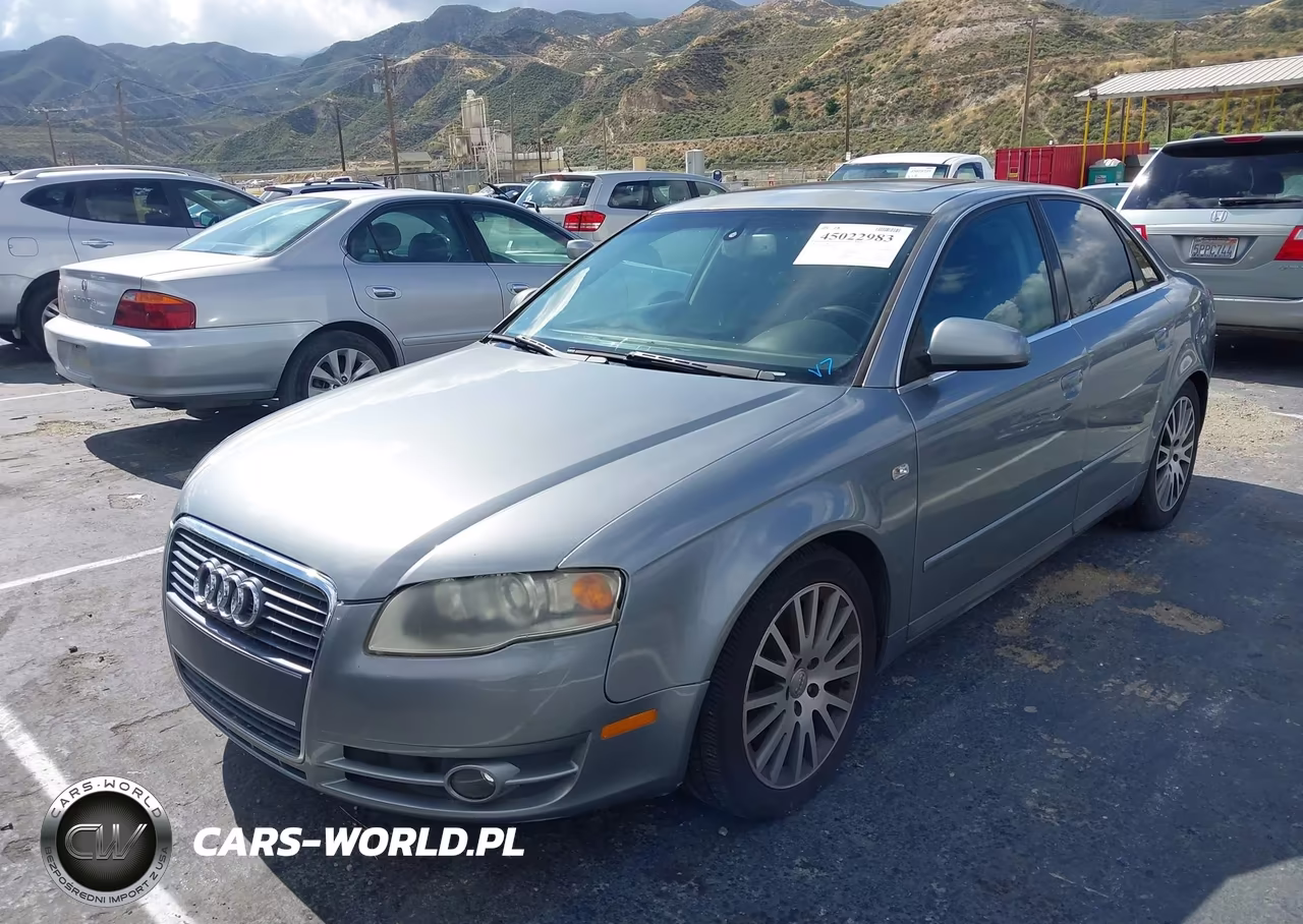 2007 Audi A4 2.0T VIN:WAUDF78E57A058955 - 2