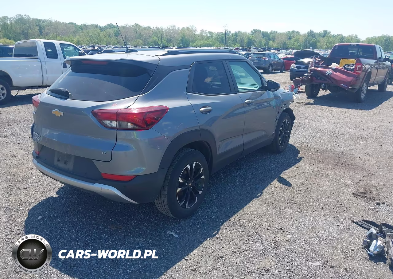 2021 Chevrolet Trailblazer Fwd Lt VIN:KL79MPSL2MB005820 - 4