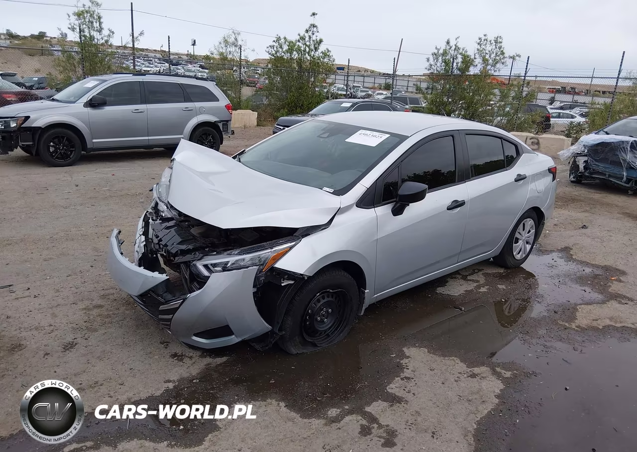 2025 Nissan Versa 1.6 S VIN:3N1CN8DV2SL866536 - 2