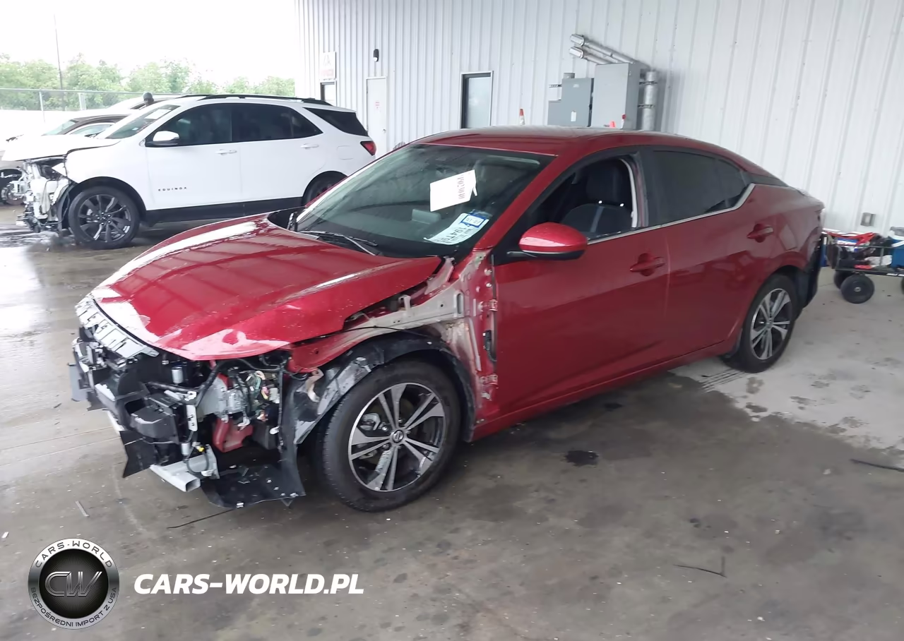 2022 Nissan Sentra Sv Xtronic Cvt VIN:3N1AB8CV2NY286552 - 2
