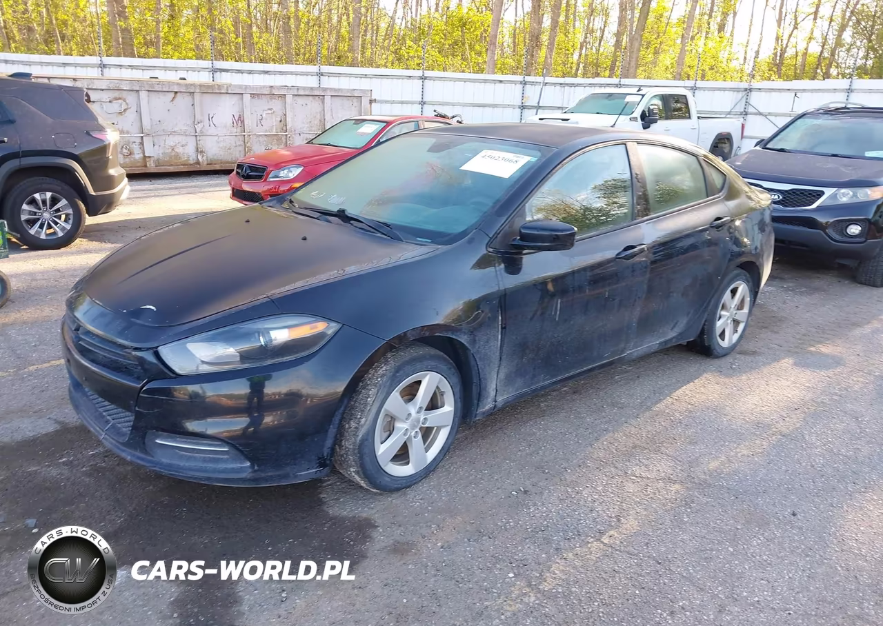 2016 Dodge Dart Sxt VIN:1C3CDFBB6GD529026 - 2