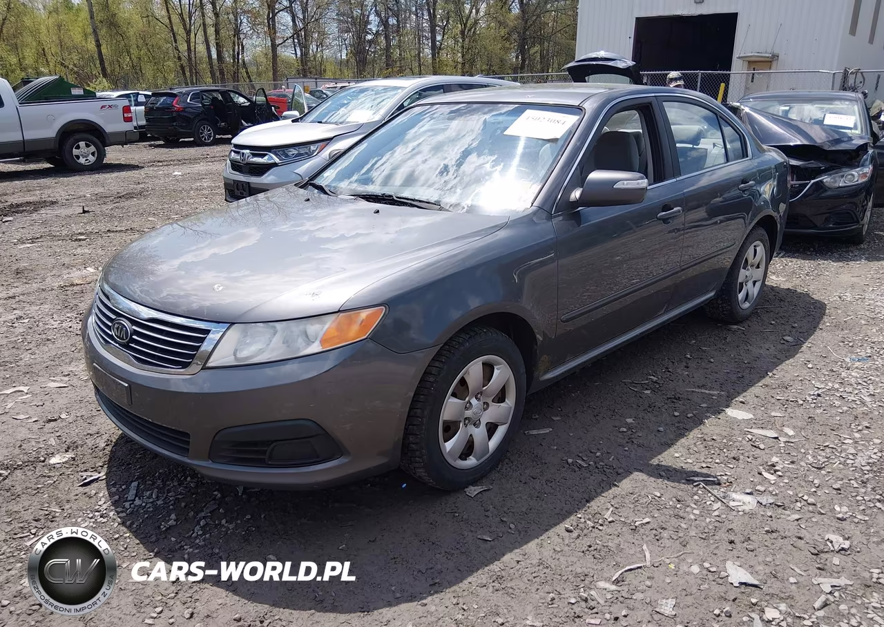 2009 Kia Optima Lx VIN:KNAGE228195335277 - 2