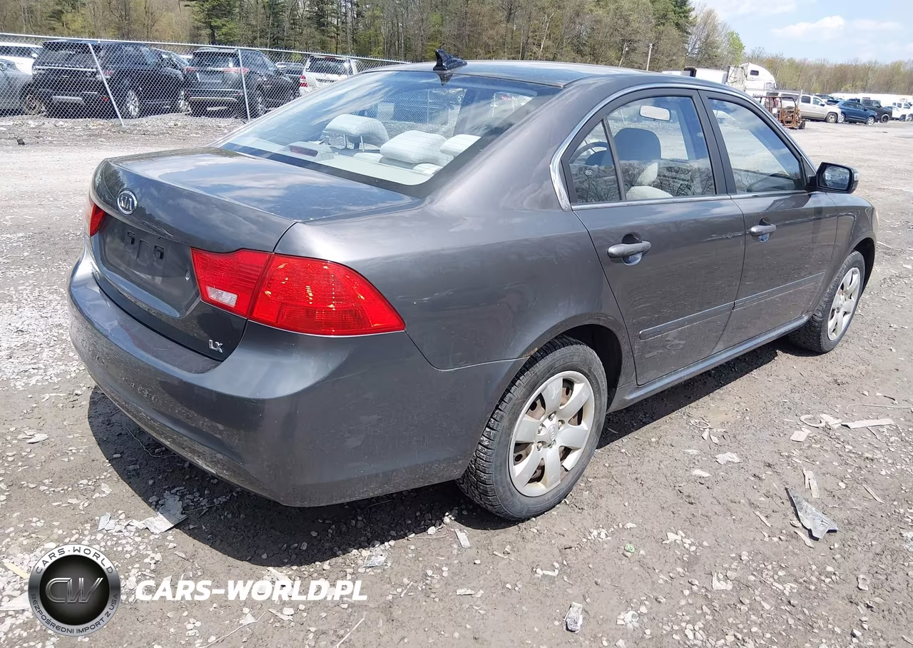 2009 Kia Optima Lx VIN:KNAGE228195335277 - 4