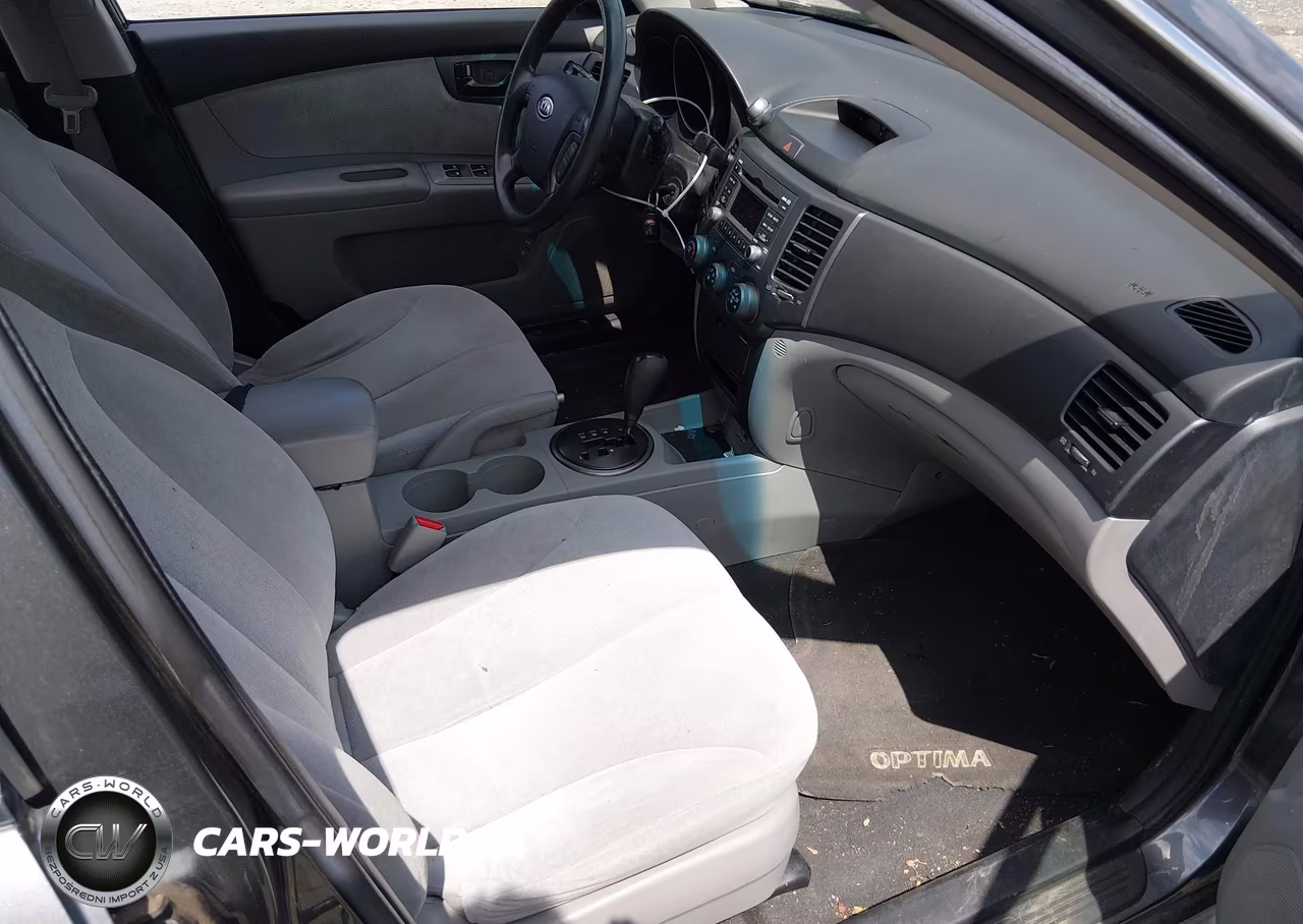 2009 Kia Optima Lx VIN:KNAGE228195335277 - 5