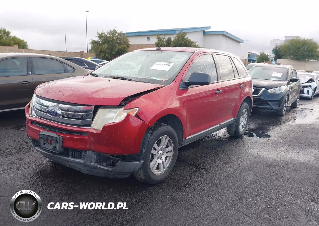 2007 Ford Edge Se VIN:2FMDK36C17BB21896 - 2
