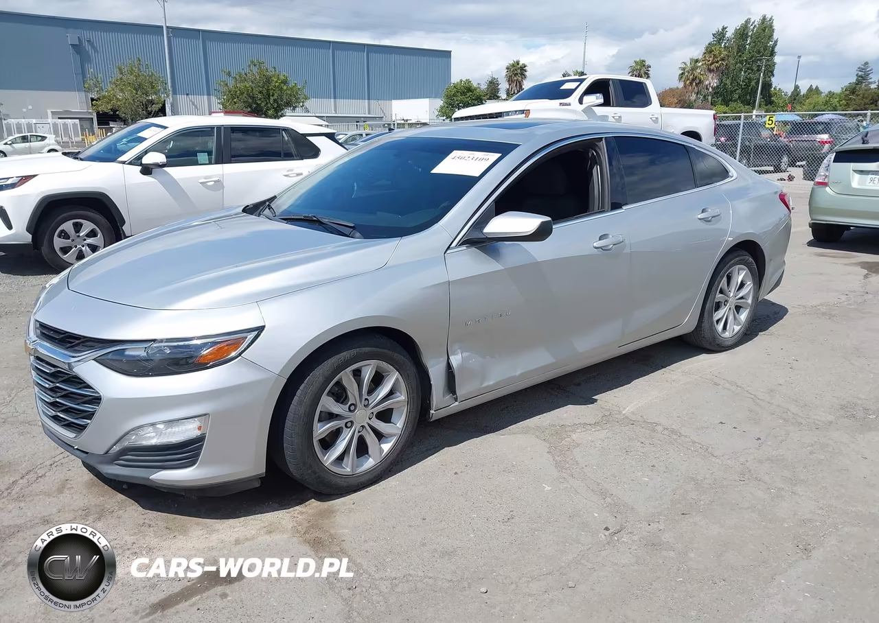 2020 Chevrolet Malibu Fwd Lt VIN:1G1ZD5ST4LF015367 - 2