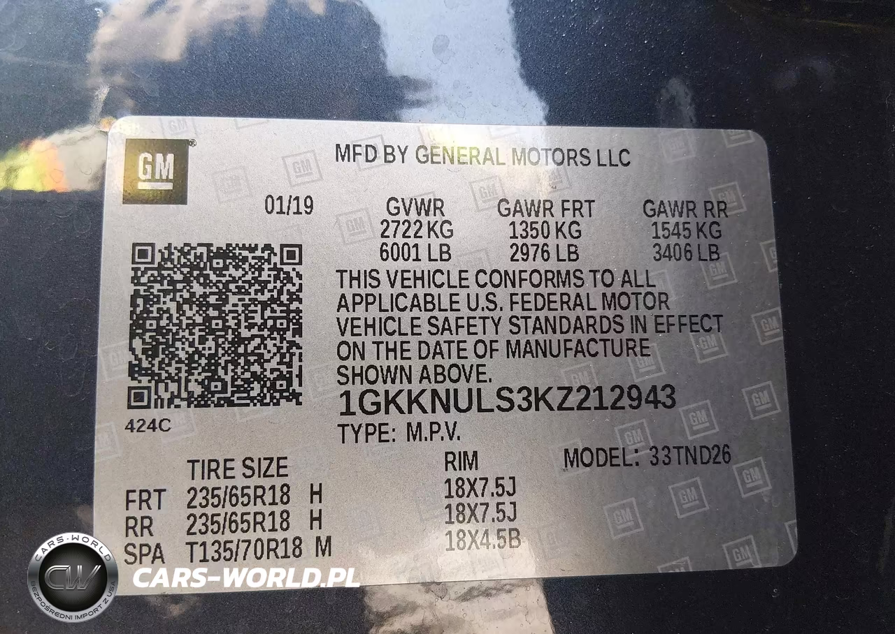 2019 GMC Acadia Slt-1 VIN:1GKKNULS3KZ212943 - 9