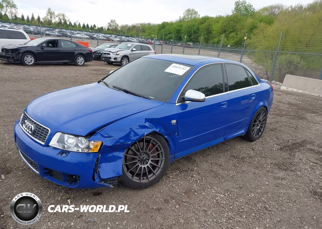 2004 Audi S4 4.2 VIN:WAUPL68E54A228260 - 2