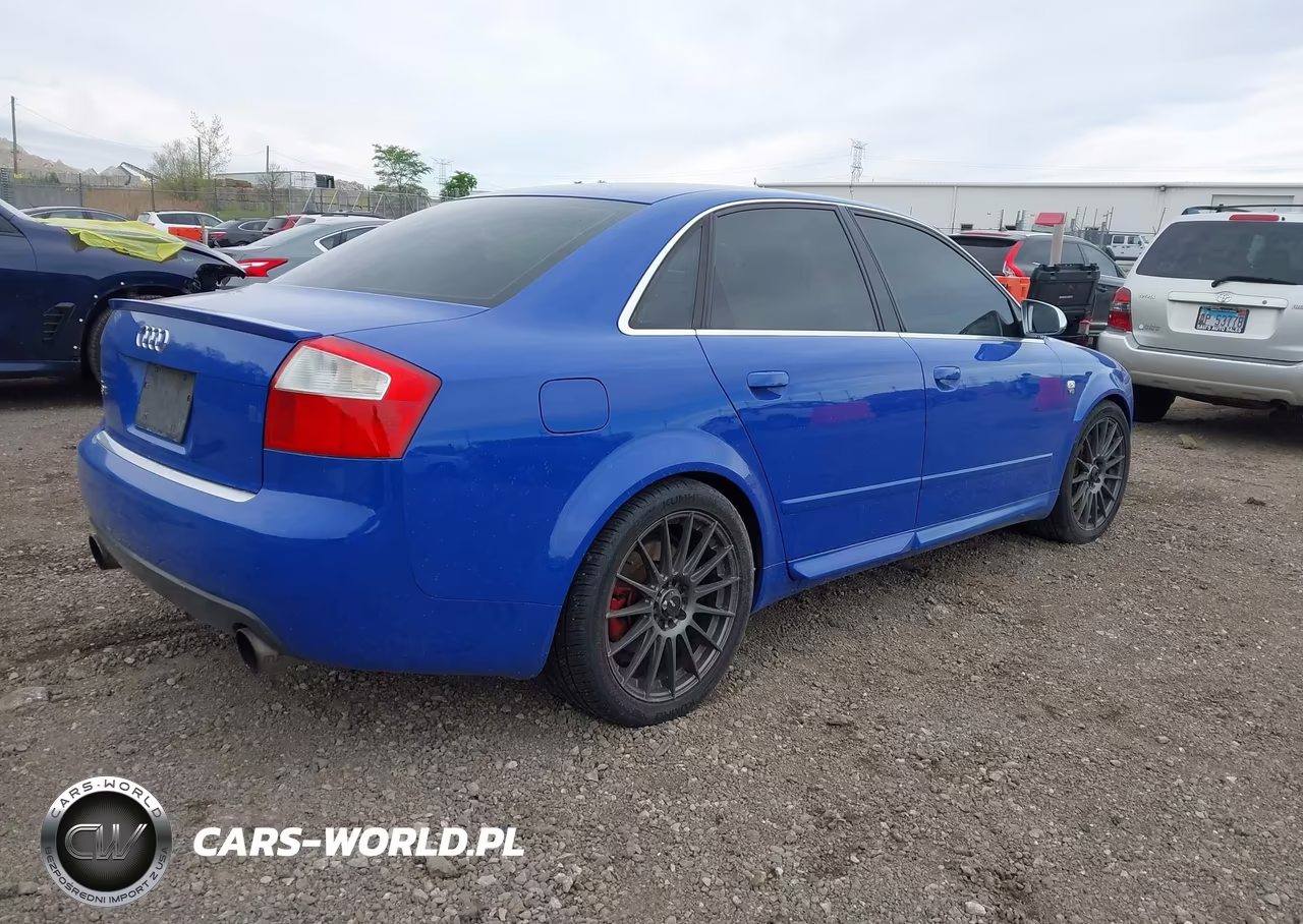 2004 Audi S4 4.2 VIN:WAUPL68E54A228260 - 4