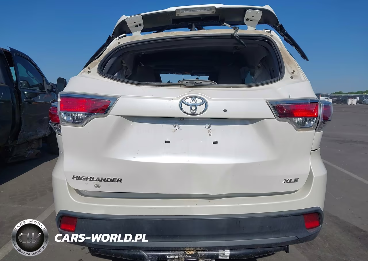 2015 Toyota Highlander Xle V6 VIN:5TDKKRFH8FS051434 - 16