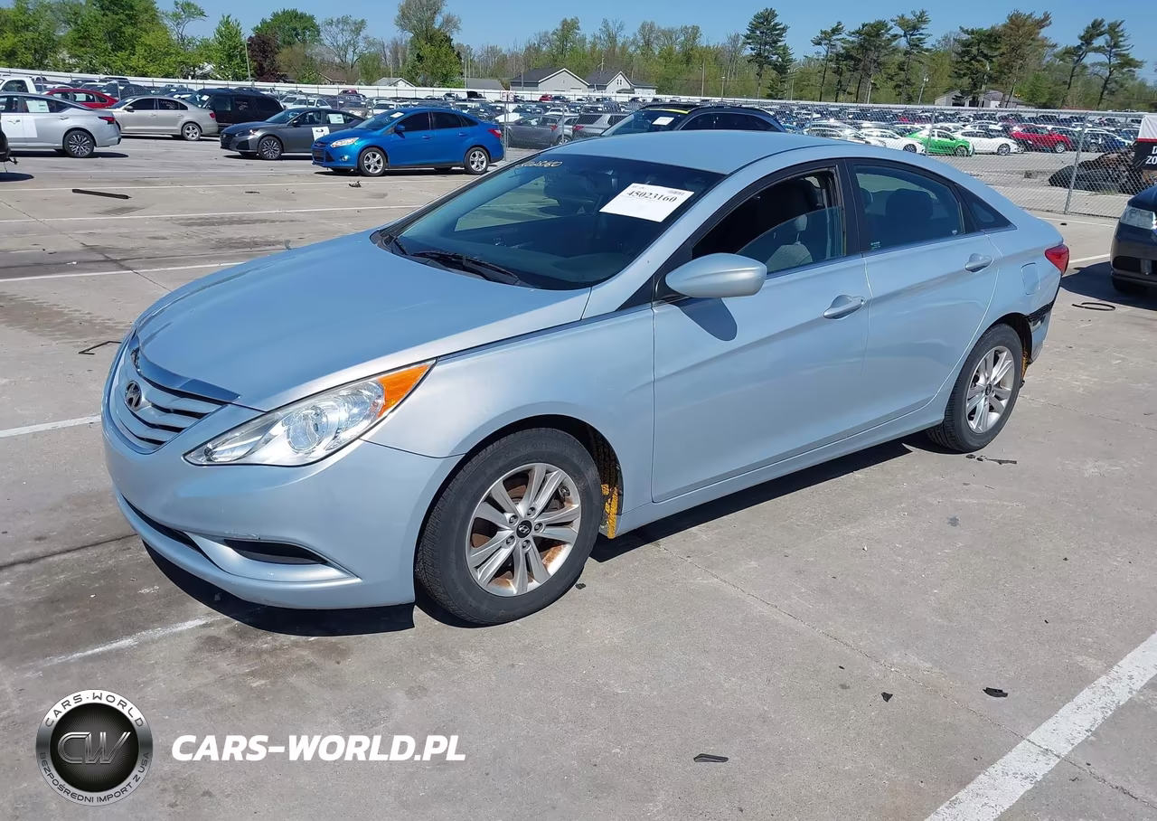 2012 Hyundai Sonata Gls VIN:5NPEB4AC1CH468293 - 2