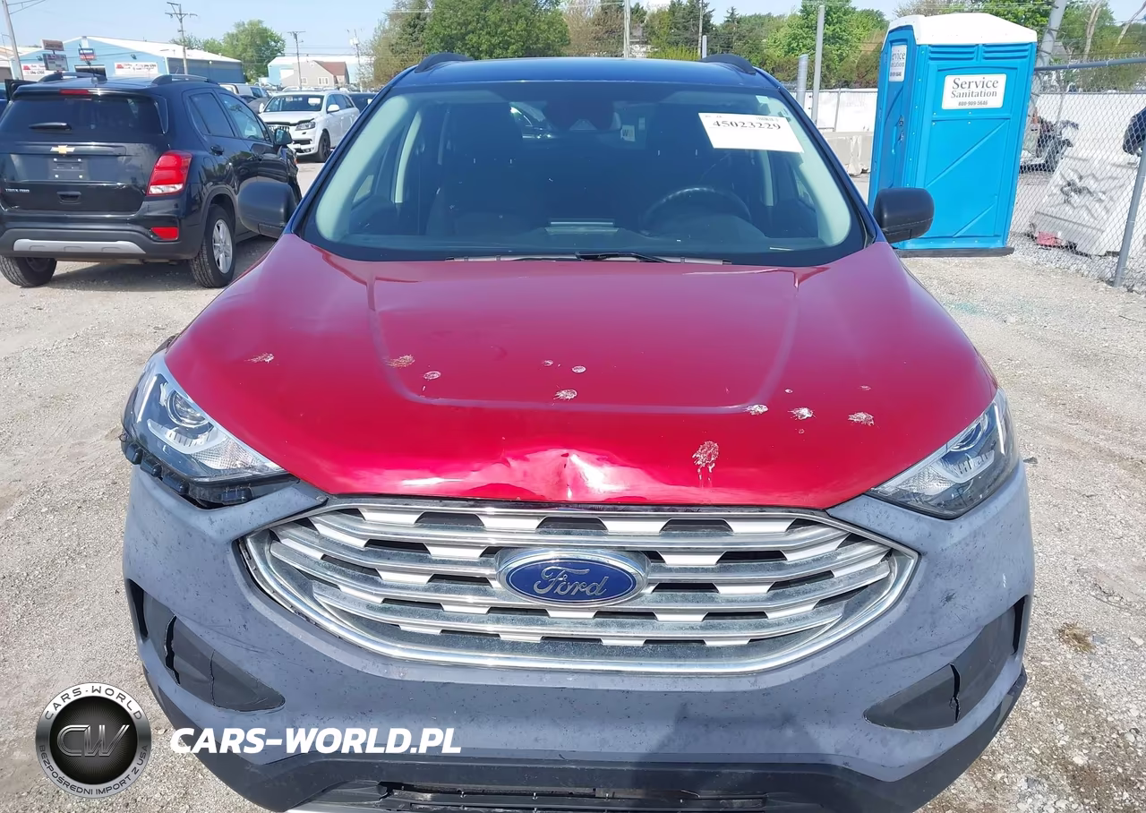 2022 Ford Edge Se VIN:2FMPK4G99NBB08736 - 12