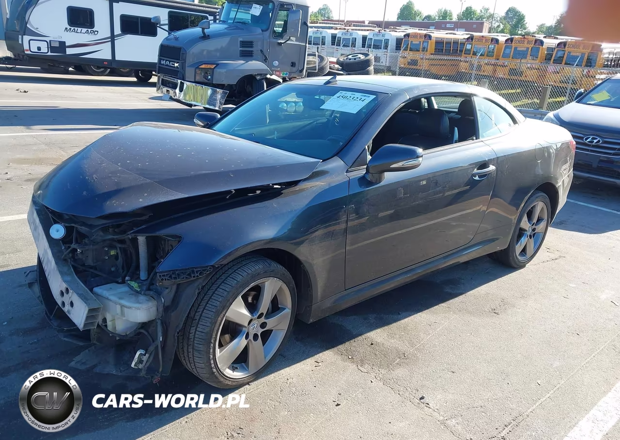 2011 Lexus Is 250C VIN:JTHFF2C23B2519356 - 2