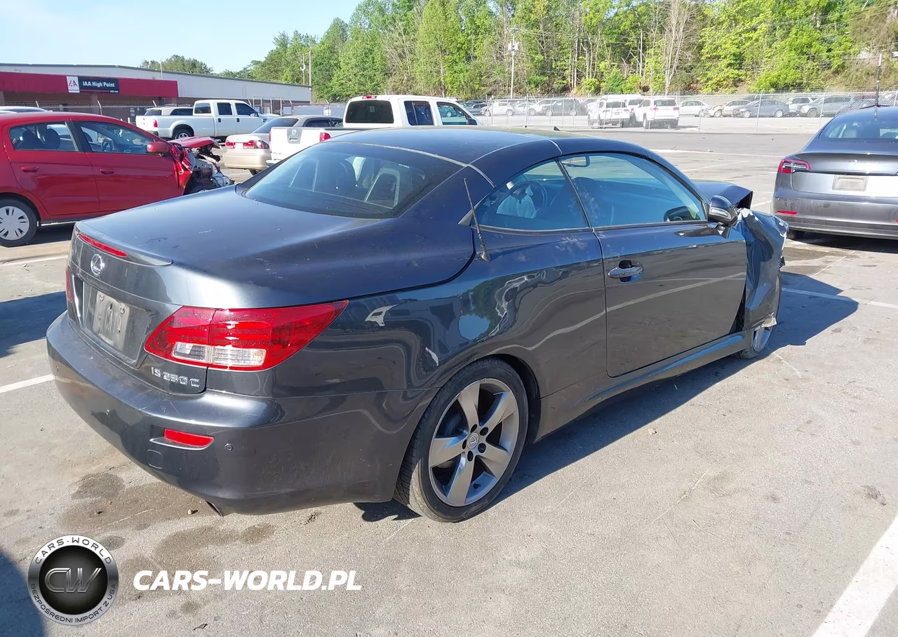 2011 Lexus Is 250C VIN:JTHFF2C23B2519356 - 4