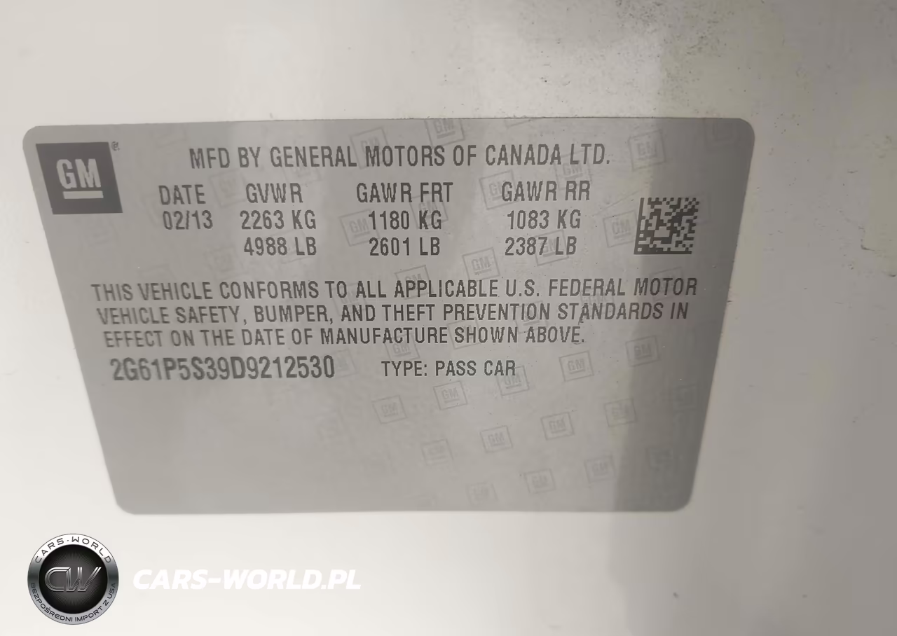 2013 Cadillac Xts Luxury VIN:2G61P5S39D9212530 - 9