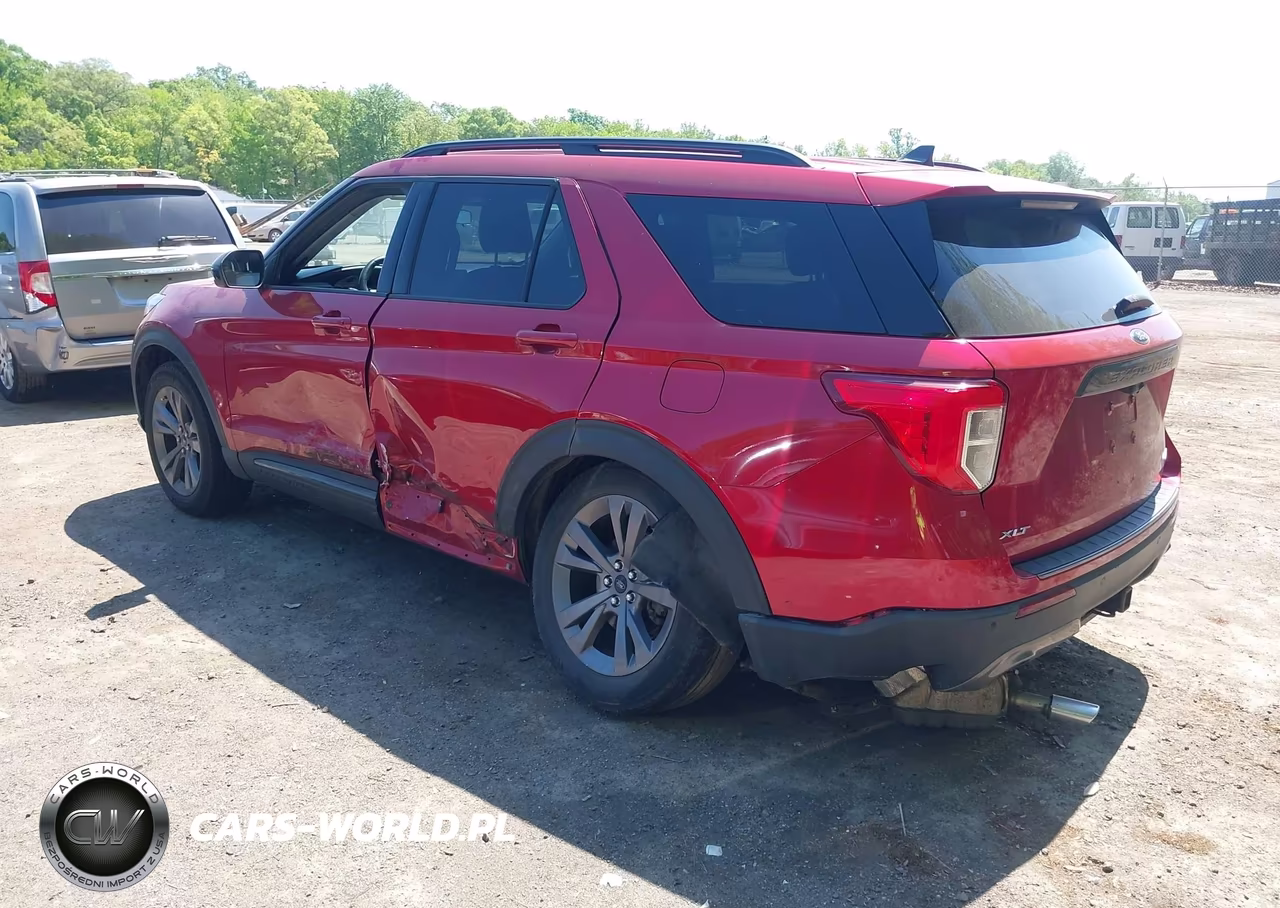 2022 Ford Explorer Xlt VIN:1FMSK8DH0NGA00415 - 3