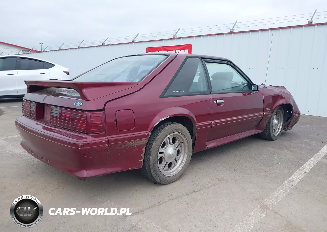 1987 Ford Mustang Gt VIN:1FABP42E0HF253337 - 4